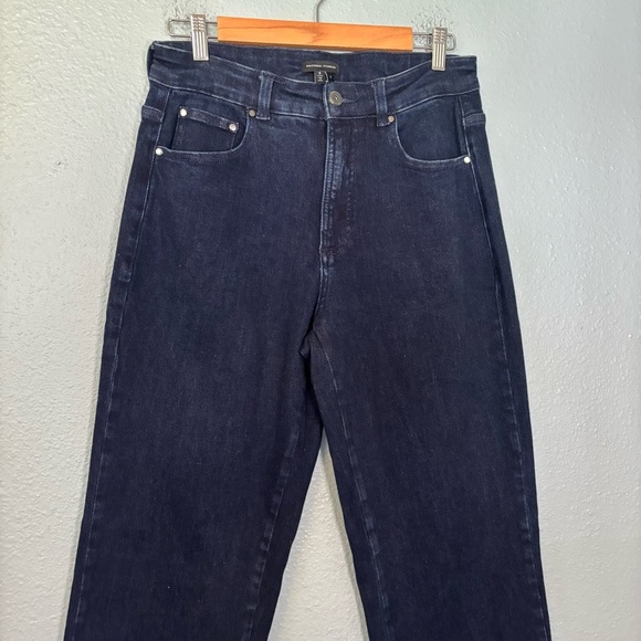 Universal Standard Women's Dark Wash Straight Leg Jean 31 High Waist Denim - Picture 4 of 11